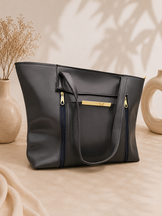 Navy Blue Premium Tote Bag