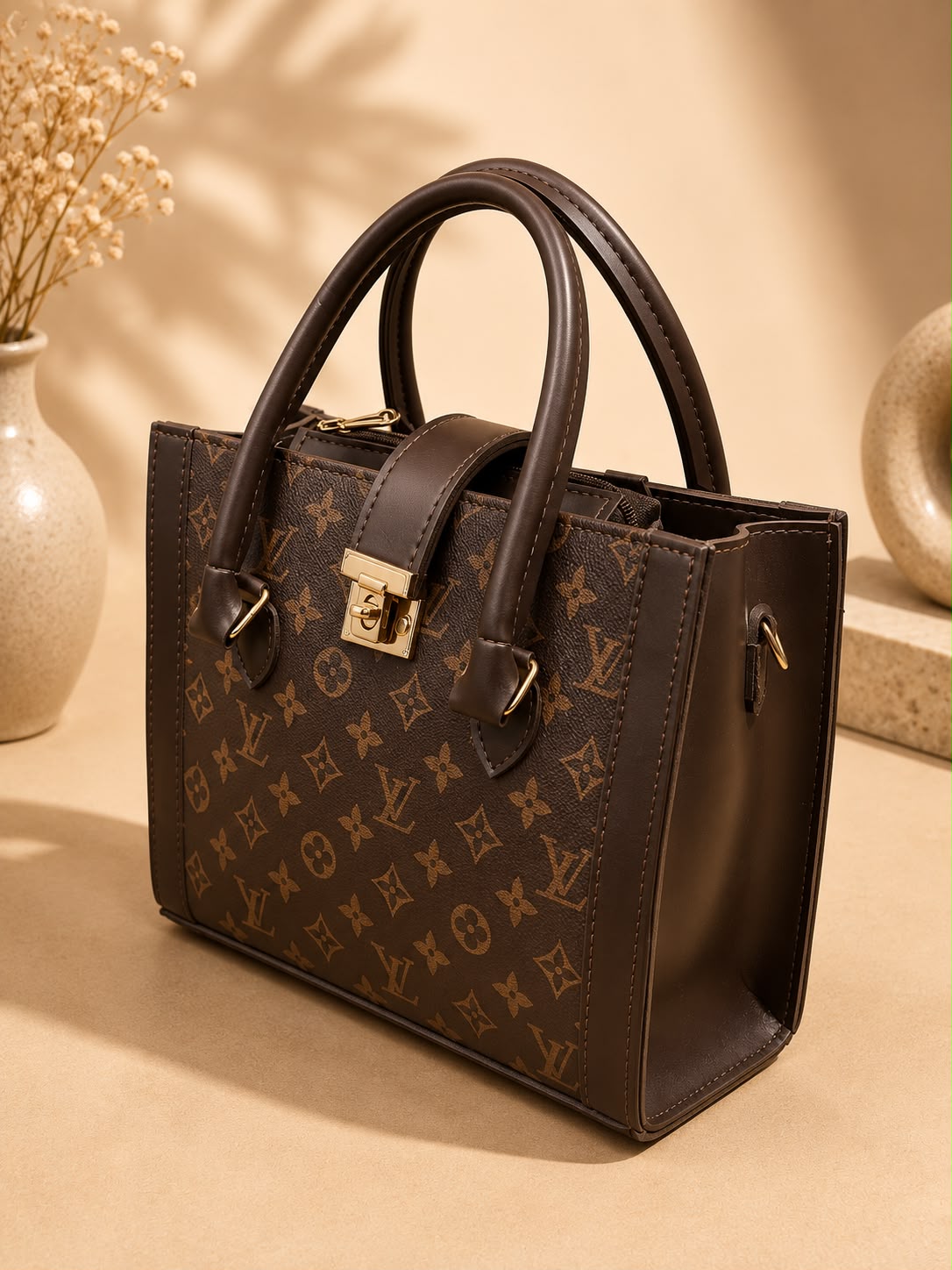 LV-Style Classic Handbag