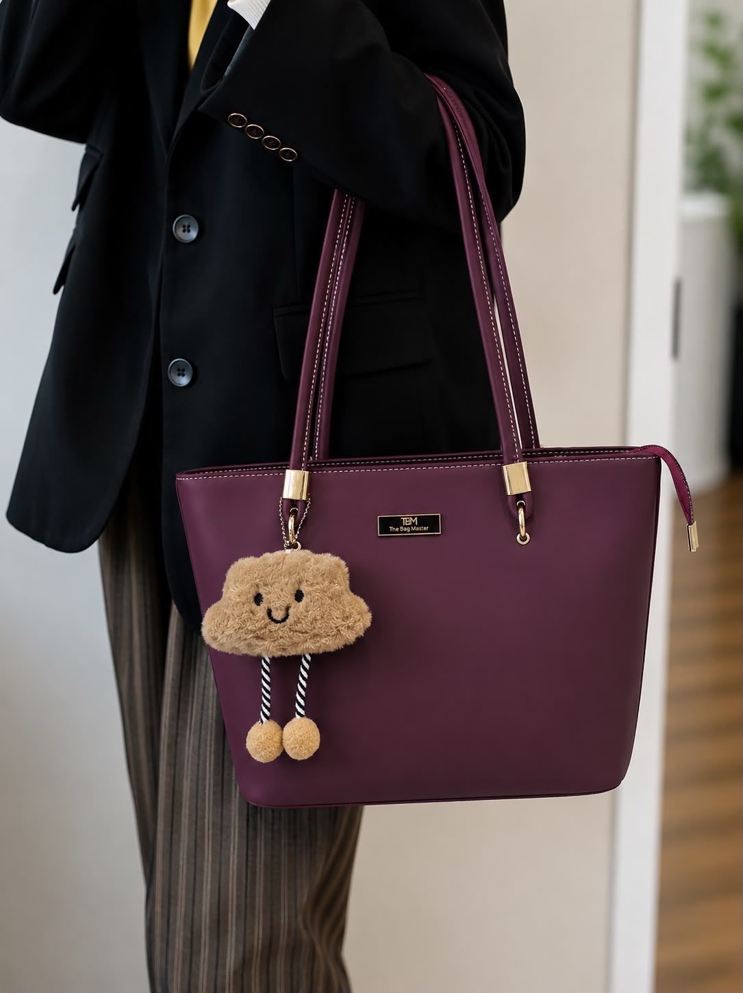 High Quality Tote With Keychain