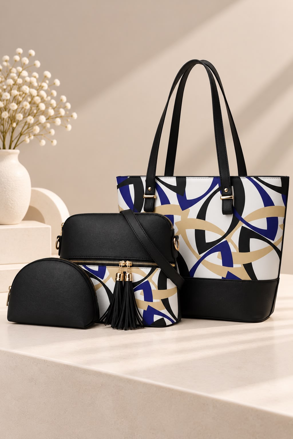 Premium 3 Piece Printed Bag