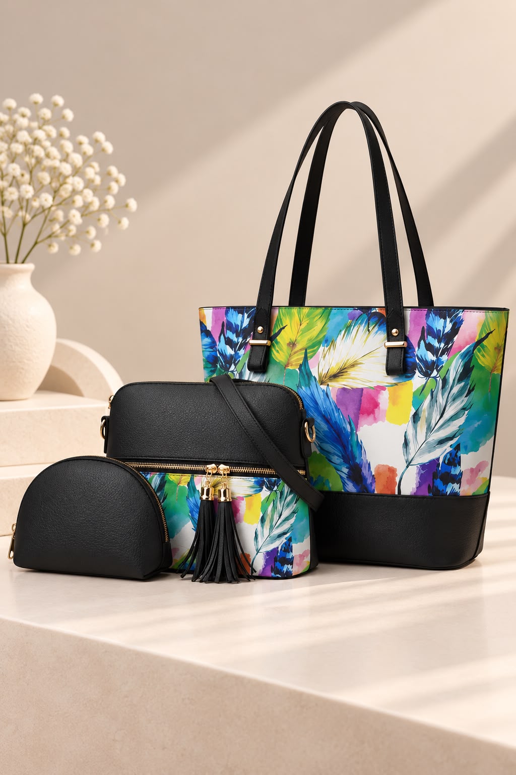 Premium 3 Piece Printed Bag