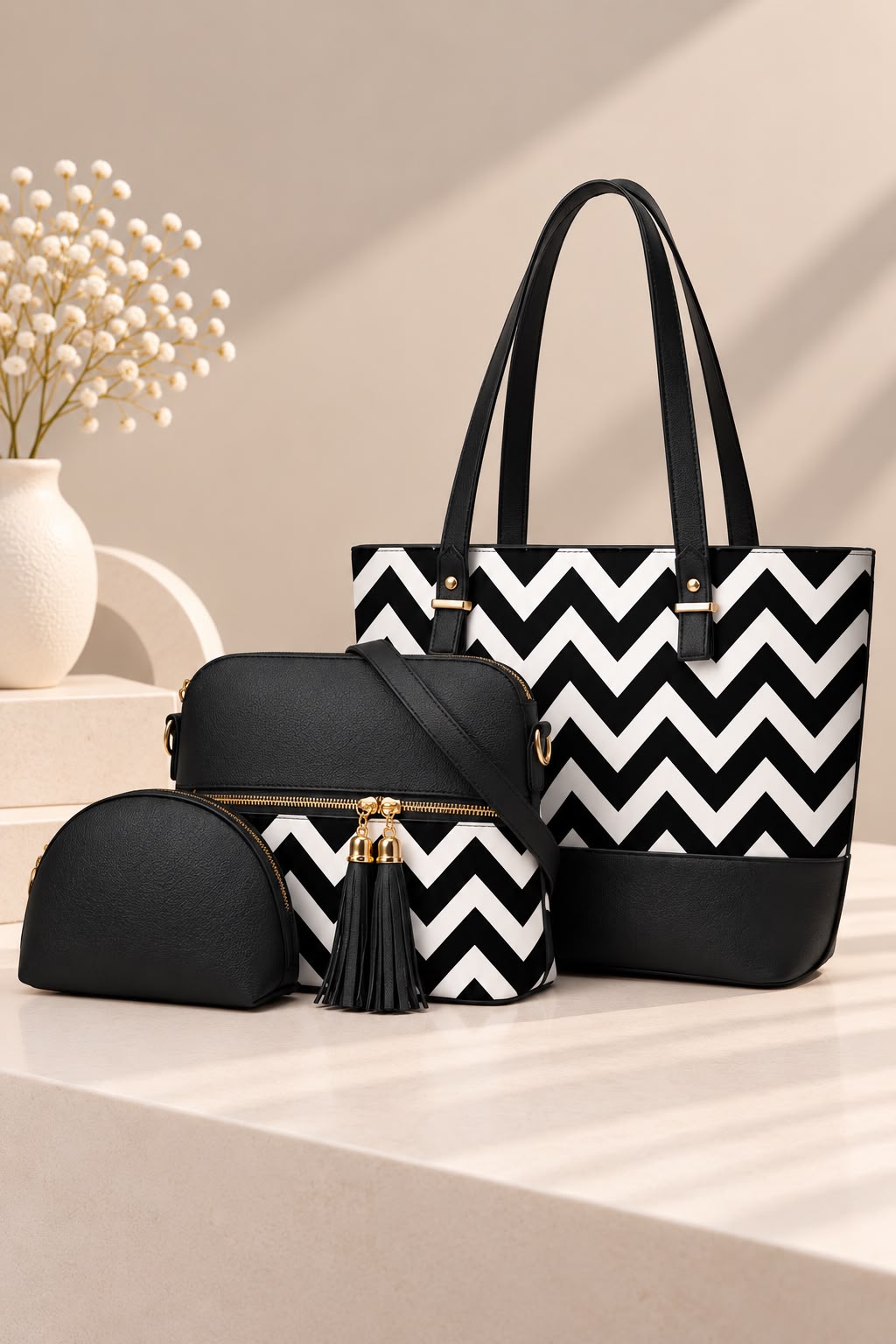 Premium 3 Piece Printed Bag