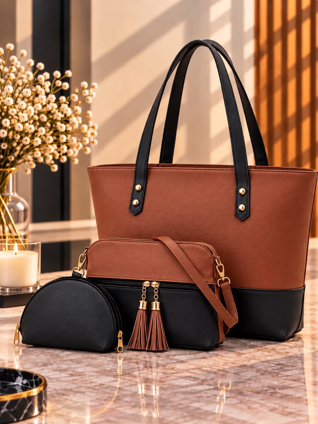 High Quality 3 Piece Bag Set