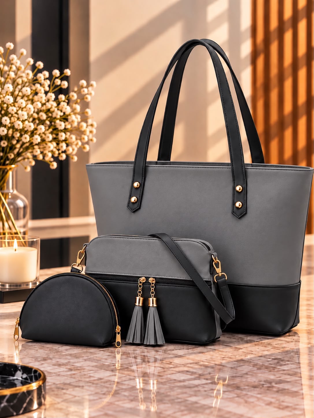 High Quality 3 Piece Bag Set
