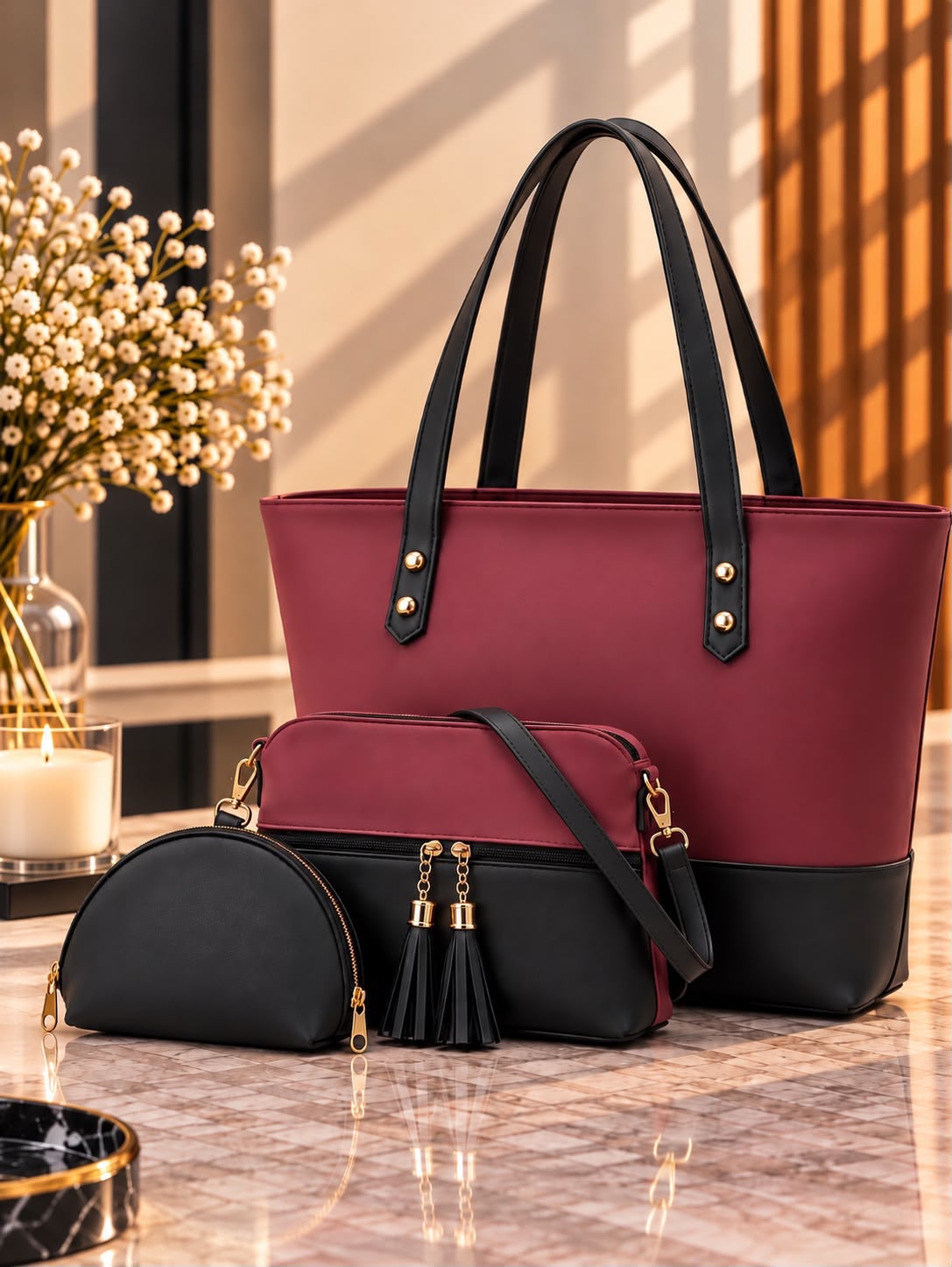 High Quality 3 Piece Bag Set