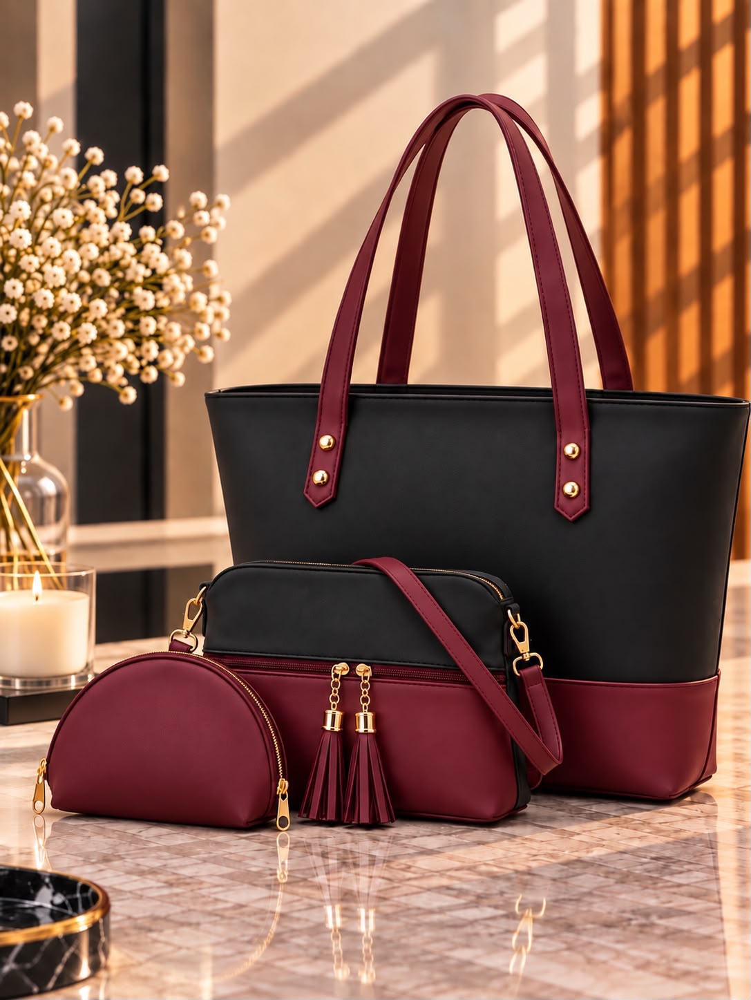 High Quality 3 Piece Bag Set