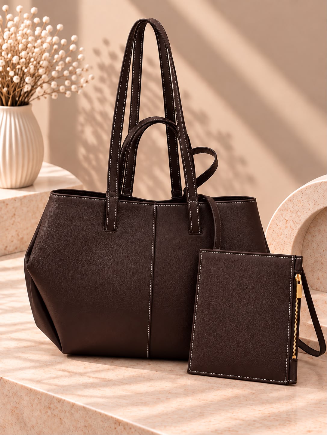2-Piece Polene Tote Bag Set