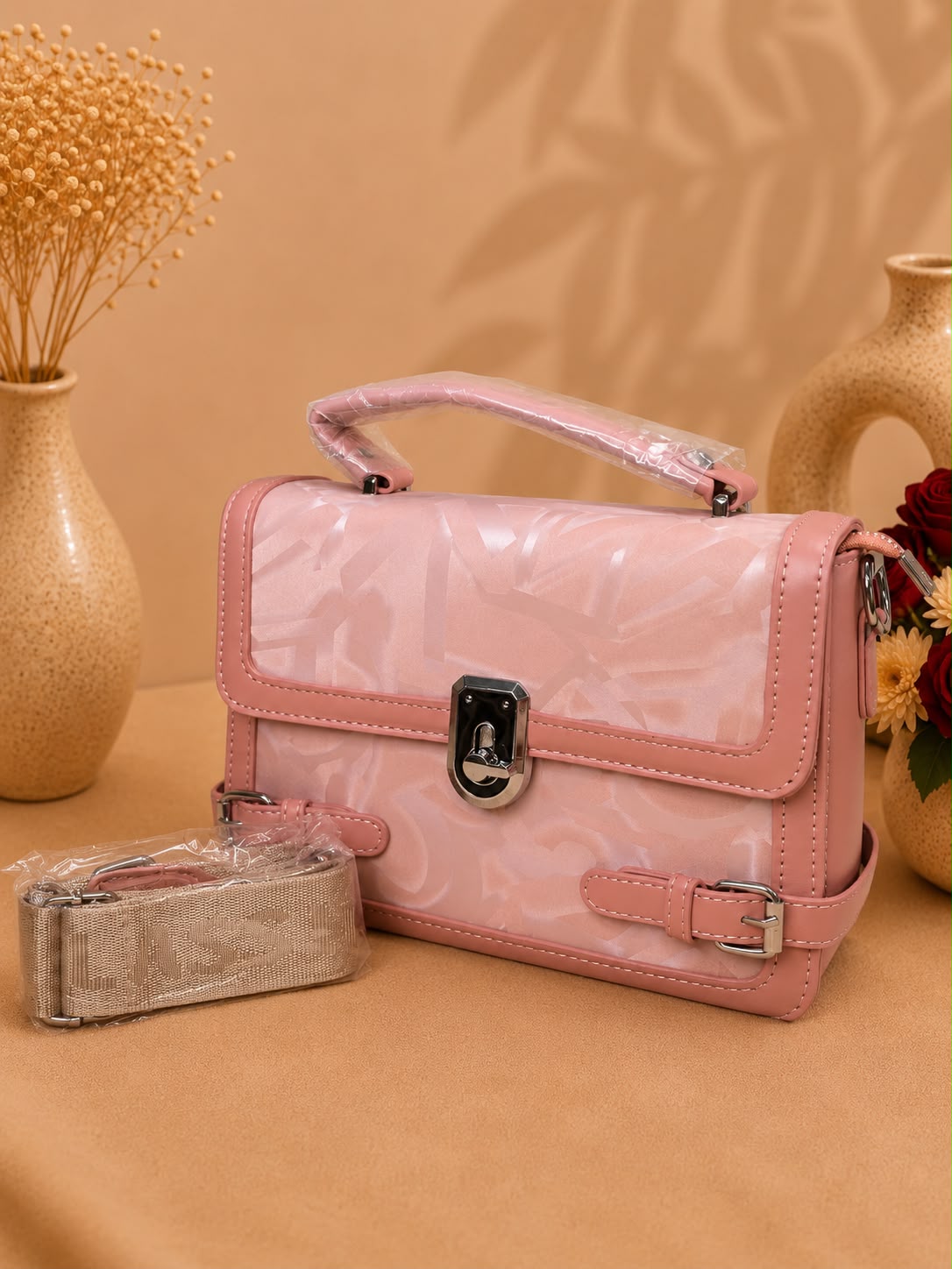 Premium Imported Patterned Crossbody & Handbag